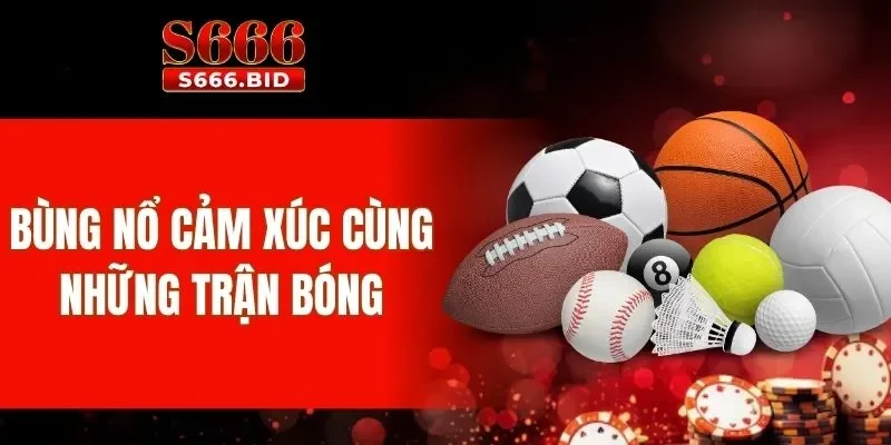 S666 30 Bùng nổ cảm xúc cùng những trận bóng đỉnh cao